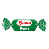 Sperlari menta paquete frontal mostrando cantidad y diseño, ideal para compartir