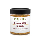SPICE + LEAF frasco frontal mostrando etiqueta y tamaño, condimenta sin aditivos