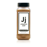 Spiceology frasco frente mostrando el envase de 18 oz con etiqueta clara