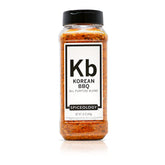 Spiceology envase frontal mostrando 16 oz y marca para condimentar carnes