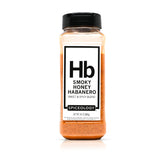 Spiceology frasco frontal mostrando mezcla dulce ahumada y uso fácil
