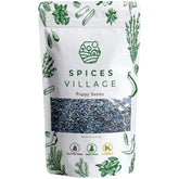 Spices Village envase delantero mostrando 8 oz y beneficios de frescura