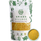Spices Village paquete frontal mostrando 4 oz y certificación Kosher