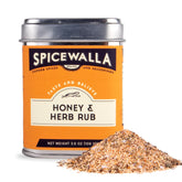 Spicewalla frasco frontal mostrando el rub y su diseño, ideal para identificar el producto