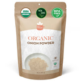 SPICY ORGANIC empaque frontal de 16 oz mostrando el producto y la marca