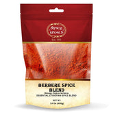 Spicy World berbere frontal del embalaje mostrando tamaño y diseño atractivo