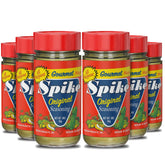 Spike frasco frontal mostrando mezcla y tamaño conveniente para cocinar