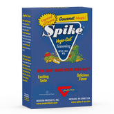 Spike caja frontal del producto mostrando marca y tamaño, fácil identificación