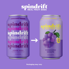 Spindrift etiqueta en primer plano mostrando ingredientes limpios