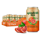 Spindrift lata frente blood orange mostrando diseño y frescura