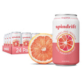 Spindrift lata pomelo vista frontal refrescante y natural