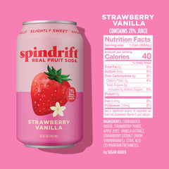 Spindrift primer plano de textura de la bebida resaltando fruta real y frescura