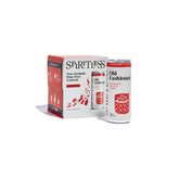Spiritless vista frontal del 4-pack listo para servir y fácil de transportar