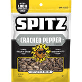 Spitz frente del paquete Pimienta Agrietada mostrando presentación y conveniencia