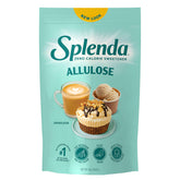 SPLENDA empaque frontal de 3 lb que muestra formato grande y beneficios