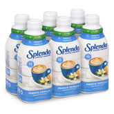 SPLENDA creamer frente botella 32 fl oz mostrando etiqueta y diseño, ideal para ahorro