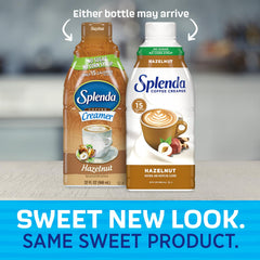 SPLENDA textura cremosa vertida mostrando consistencia sedosa y mezcla fácil