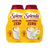 SPLENDA frontal pack doble mostrando botellas prácticas y portátiles