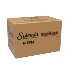 SPLENDA paquete frontal mostrando 1000 sobres para uso prolongado y conveniencia