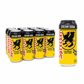 Sprecher lata frente 16 fl oz mostrando diseño y atractivo visual para almacenar