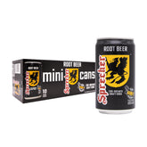 Sprecher mini latas frente mostrando diseño y conveniencia de porción