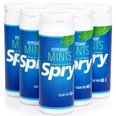 Spry frasco frontal pack de seis, práctico y listo para llevar