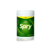 Spry envase frontal claramente mostrando la marca y beneficio de frescura