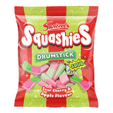 Squashies frontal del paquete mostrando diseño y beneficio sin colorantes