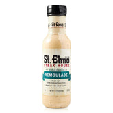 St Elmo Remoulade botella frontal que muestra la marca y conveniencia