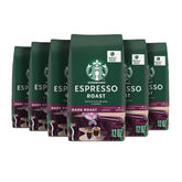 Starbucks empaque frontal mostrando seis bolsas y ahorro