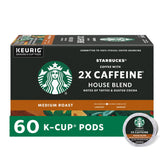 Starbucks empaque frontal de cápsulas K-Cup mostrando diseño y conveniencia