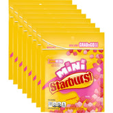 STARBURST empaque frontal mostrando bolsas, ideal para identificar el producto