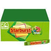 Starburst paquete frontal mostrando diseño y cantidad para compartir