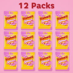 Starburst textura de gominola en primer plano, sabor y suavidad visibles