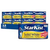 StarKist lata frontal mostrando marca y tamaño, conveniencia inmediata