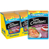StarKist empaque frontal del pouch Cajun mostrando conveniencia y sabor