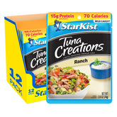StarKist frontal del pack de 12 pouches muestra conveniencia
