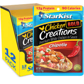 StarKist vista frontal del sobre BOLD Chipotle con empaque práctico y sabroso