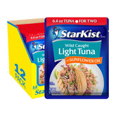 StarKist empaque frontal mostrando pouch y beneficios de conveniencia