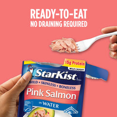 StarKist salmón en ensalada indicando versatilidad en recetas rápidas