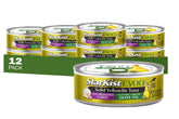 StarKist lata frente con ajo asado, sabor rico y lista para servir