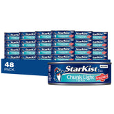 StarKist lata frontal mostrando etiqueta clara y conveniencia de almacenamiento