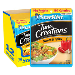 StarKist sobre frontal mostrando diseño y conveniencia listo para comer