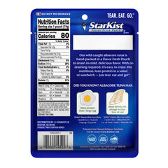 StarKist sobre único de 2.6 oz listo para consumir al instante