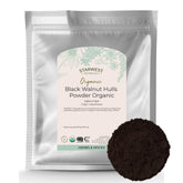 Starwest Botanicals vista frontal del empaque mostrando la bolsa a granel y sello orgánico