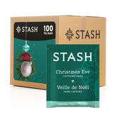 Stash caja frontal del té festivo con 100 bolsitas, ideal para regalar