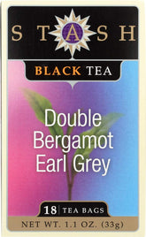 Stash Double Bergamot frontal mostrando el empaque y la marca, invitando a probar