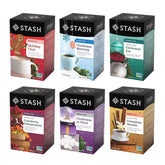 Stash embalaje frontal del surtido festivo con variedad visible y atractivo