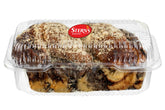 Stern's Bakery babka frente y empaque atractivo listo para regalar