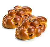 Stern's Bakery challah frontal en bolsa, aspecto fresco y apetitoso